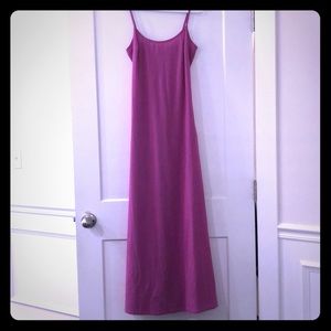 Betsy Johnson 100% silk maxi dress size 4